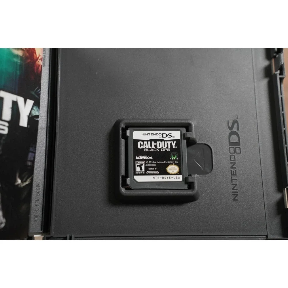 Call of Duty Black Ops Nintendo DS CIB Activision 2010 NTR-BDYE-USA Complete